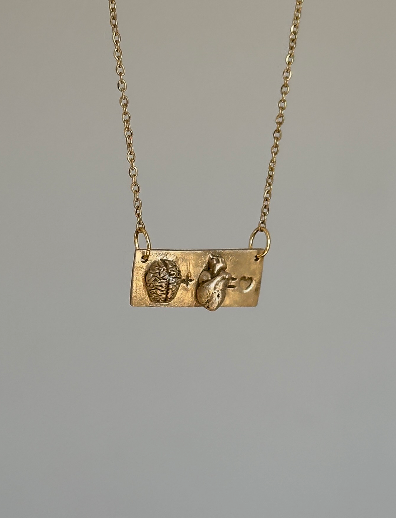Colgante de bronce "El amor maduro"