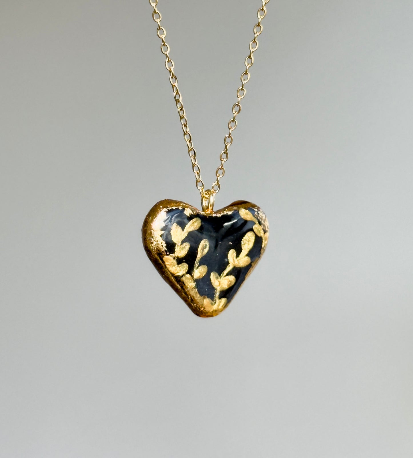 Heart-shaped pendants