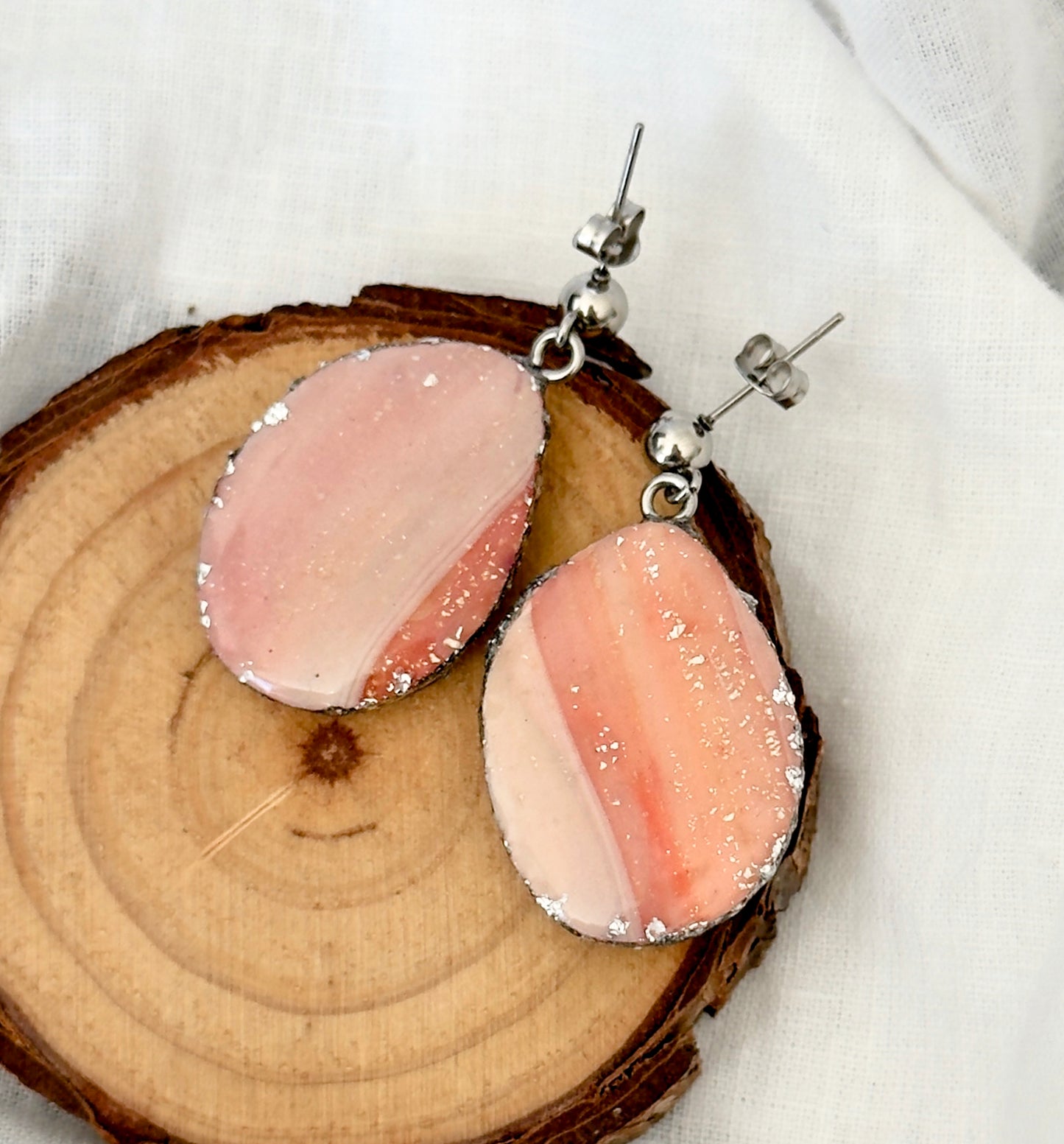 Abstract Polymer Clay Earrings