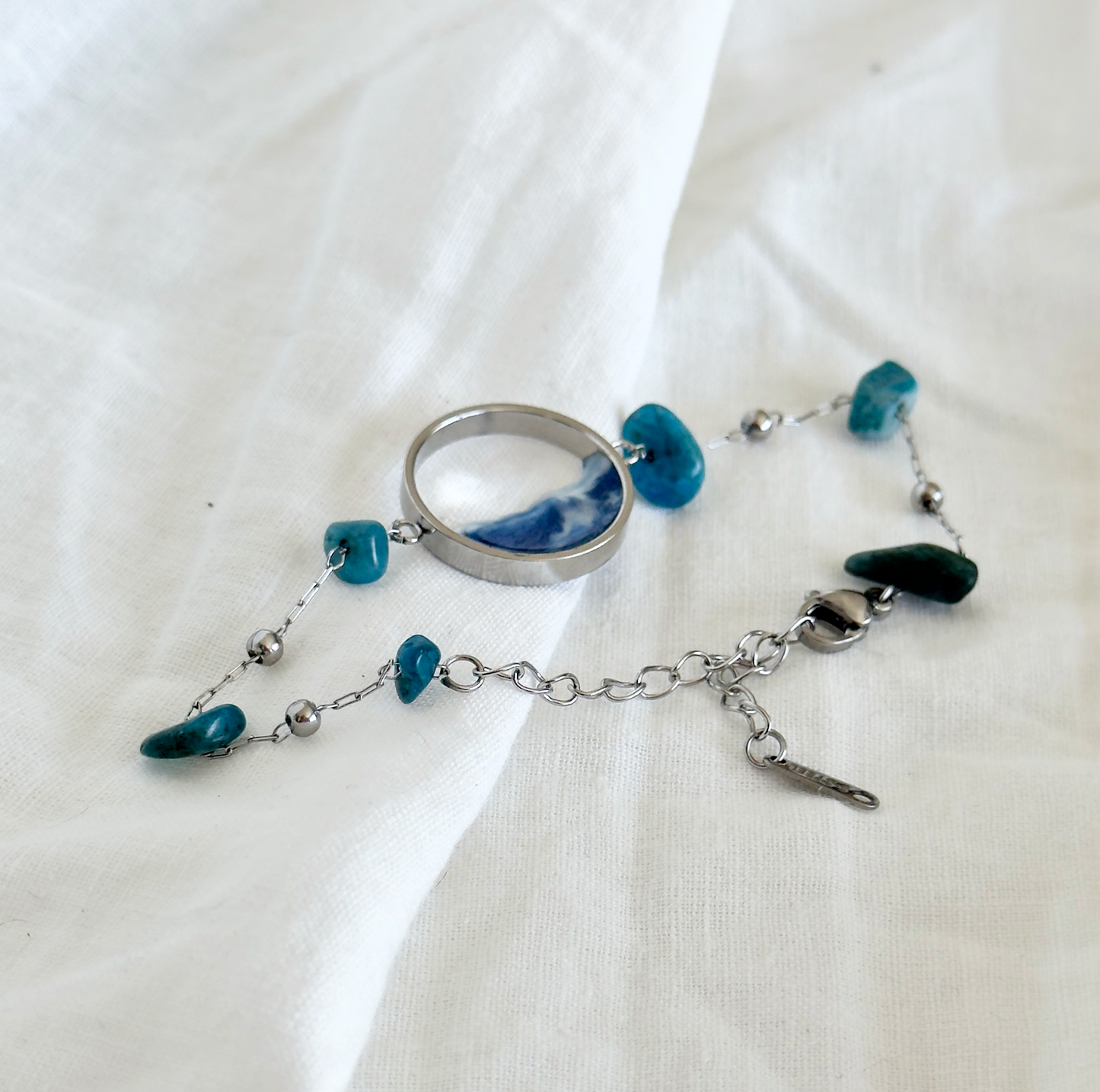 Pulsera con el mar