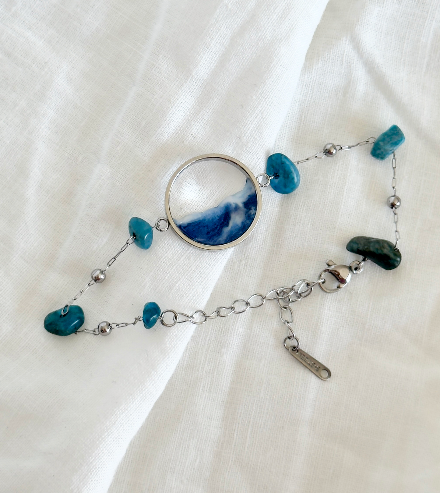 Pulsera con el mar